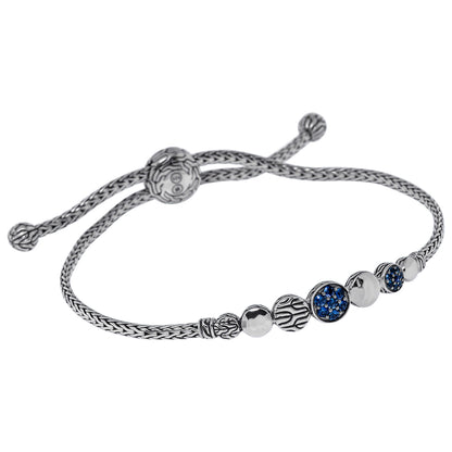 Front view of John Hardy Elegant Women's Bracelet BBS300934BSPXS-M