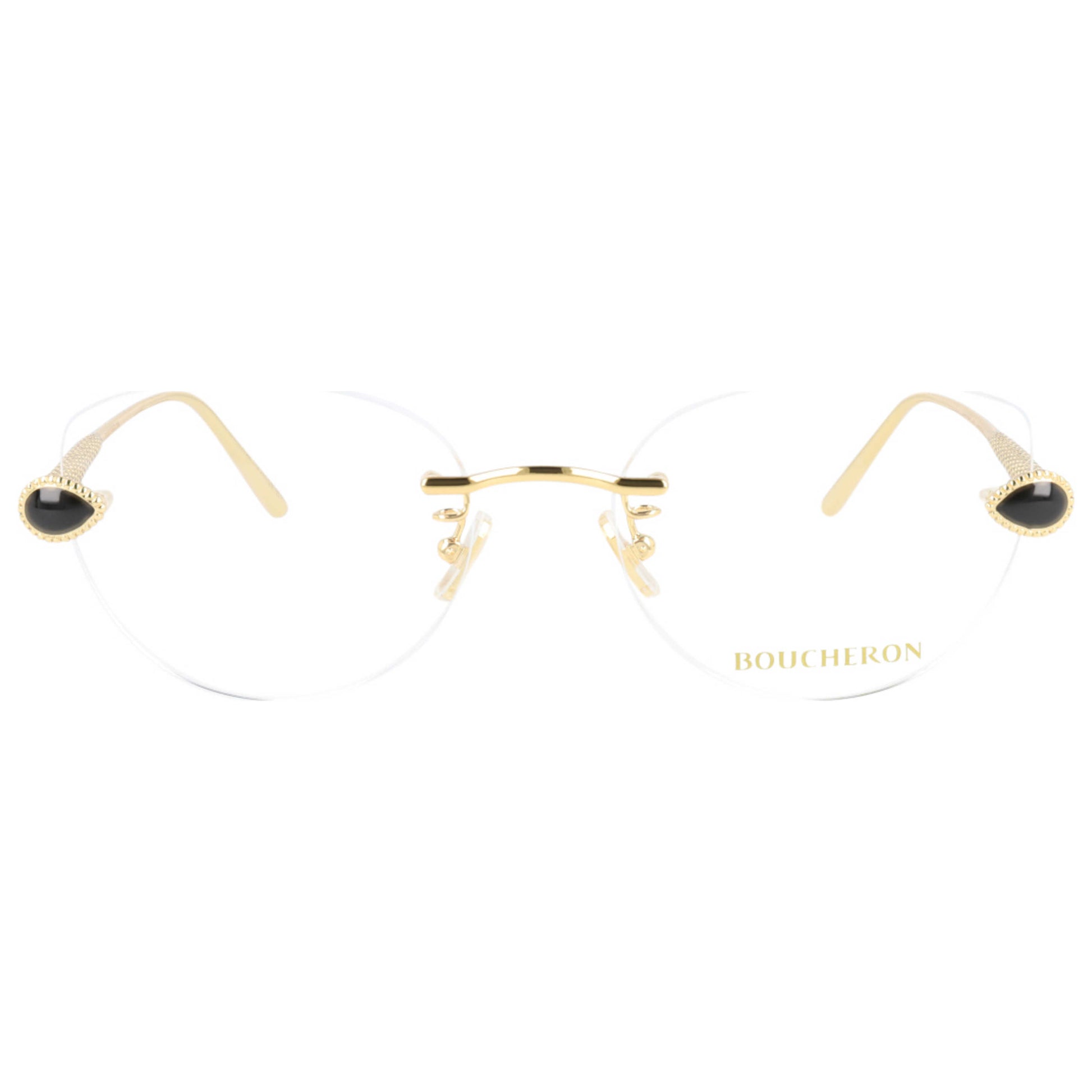 Front view of Boucheron Special Edition Women's Opticals BC0095O-30007862001