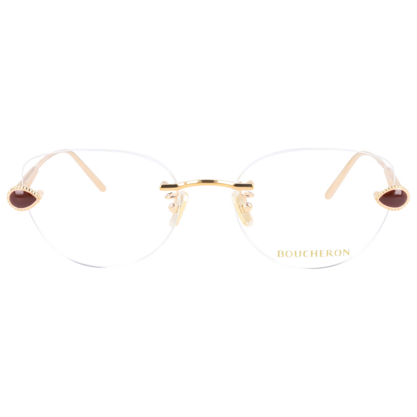 Front view of Boucheron Special Edition Women's Opticals BC0095O-30007862003