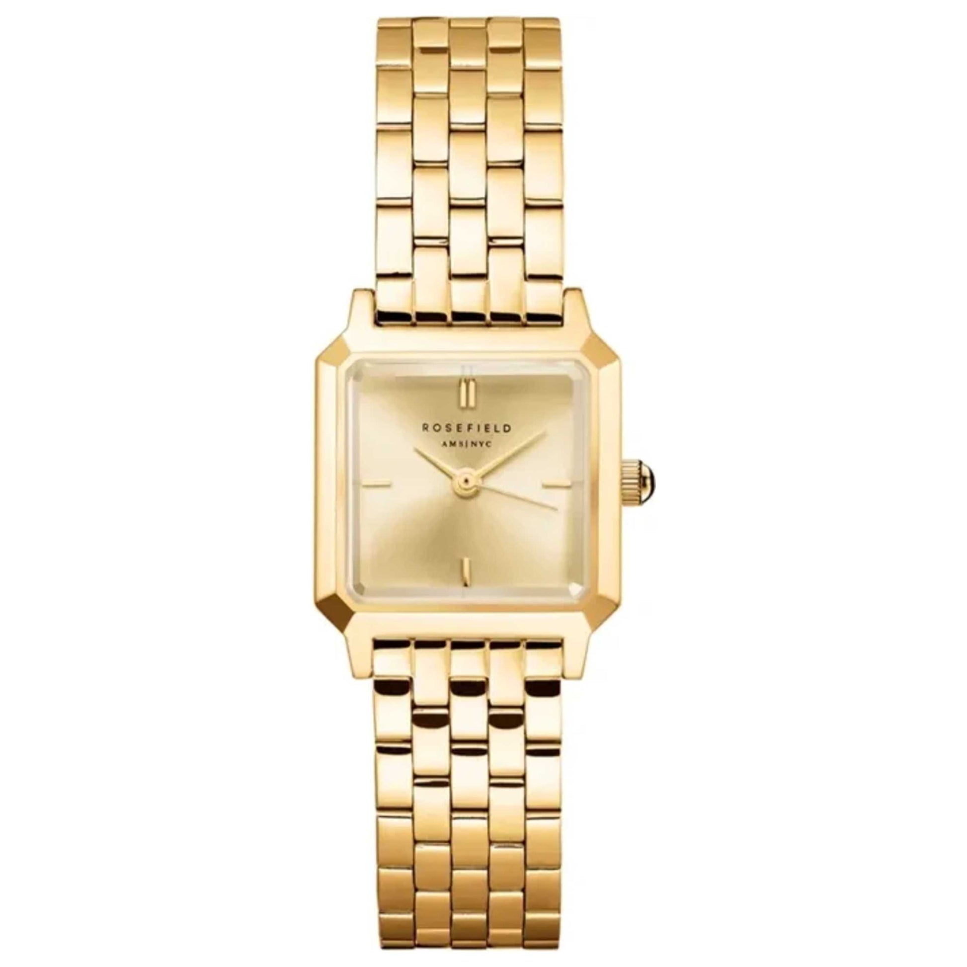 Front view of Rosefield Boxelle Women's Quartz Watch BCGSG-B04