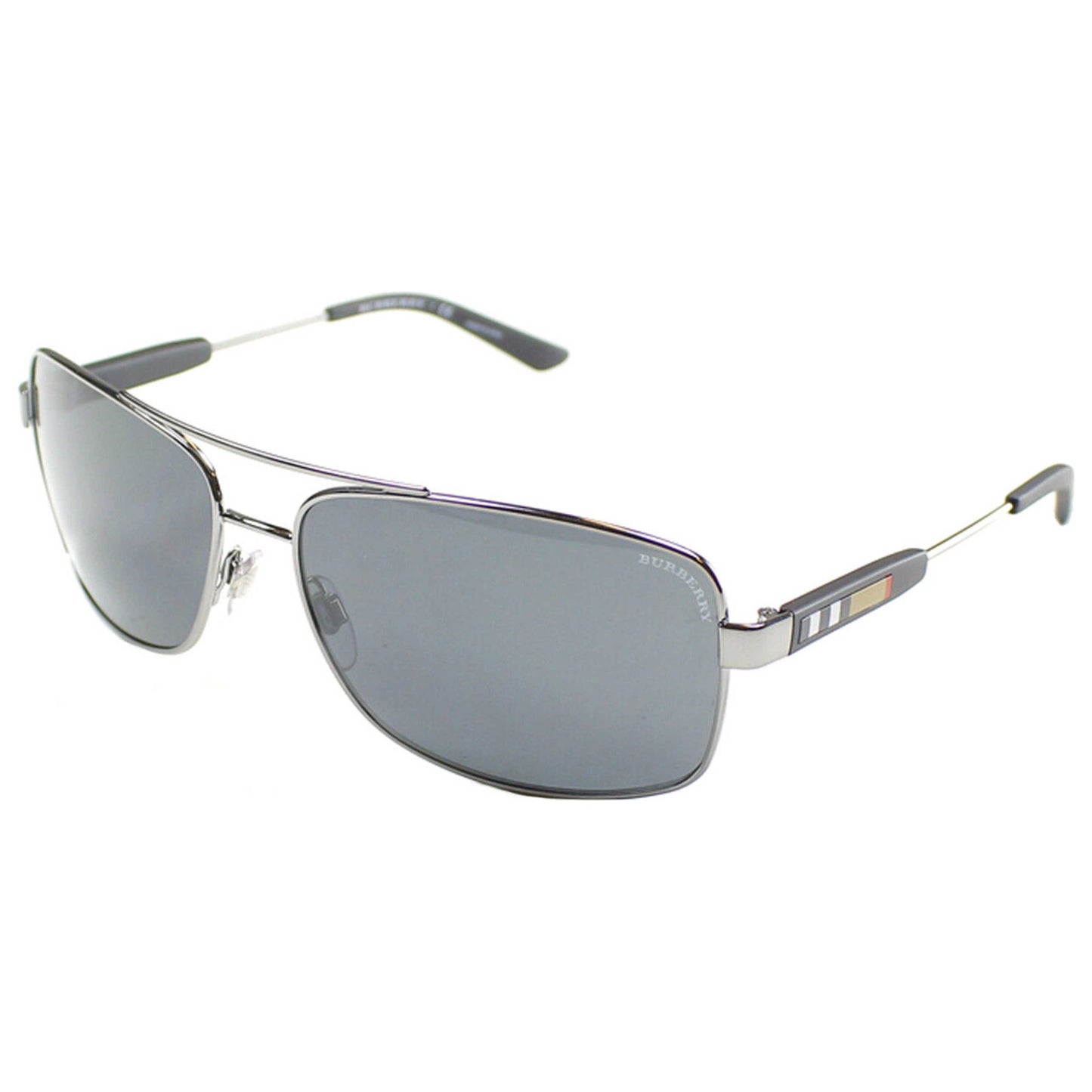 Front view of Burberry Fashion Unisex Sunglasses BE-3074-100387