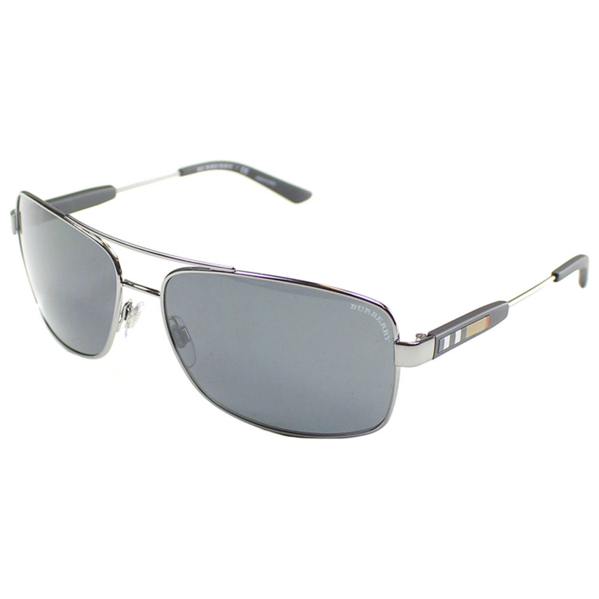 Front view of Burberry Fashion Unisex Sunglasses BE-3074-100387