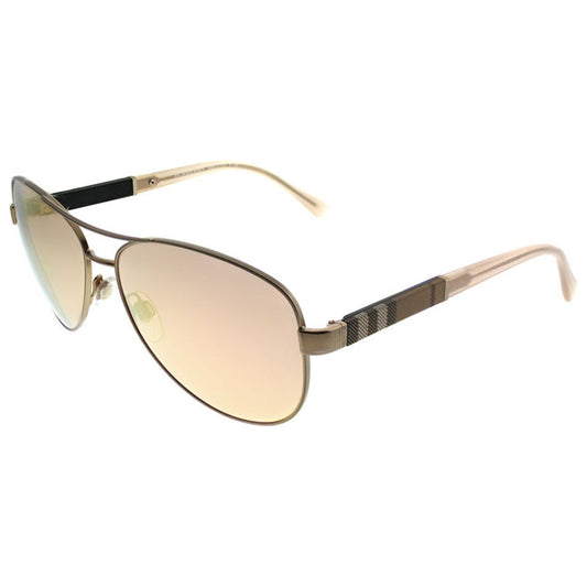 Front view of Burberry Fashion Unisex Sunglasses BE-3080-12357J