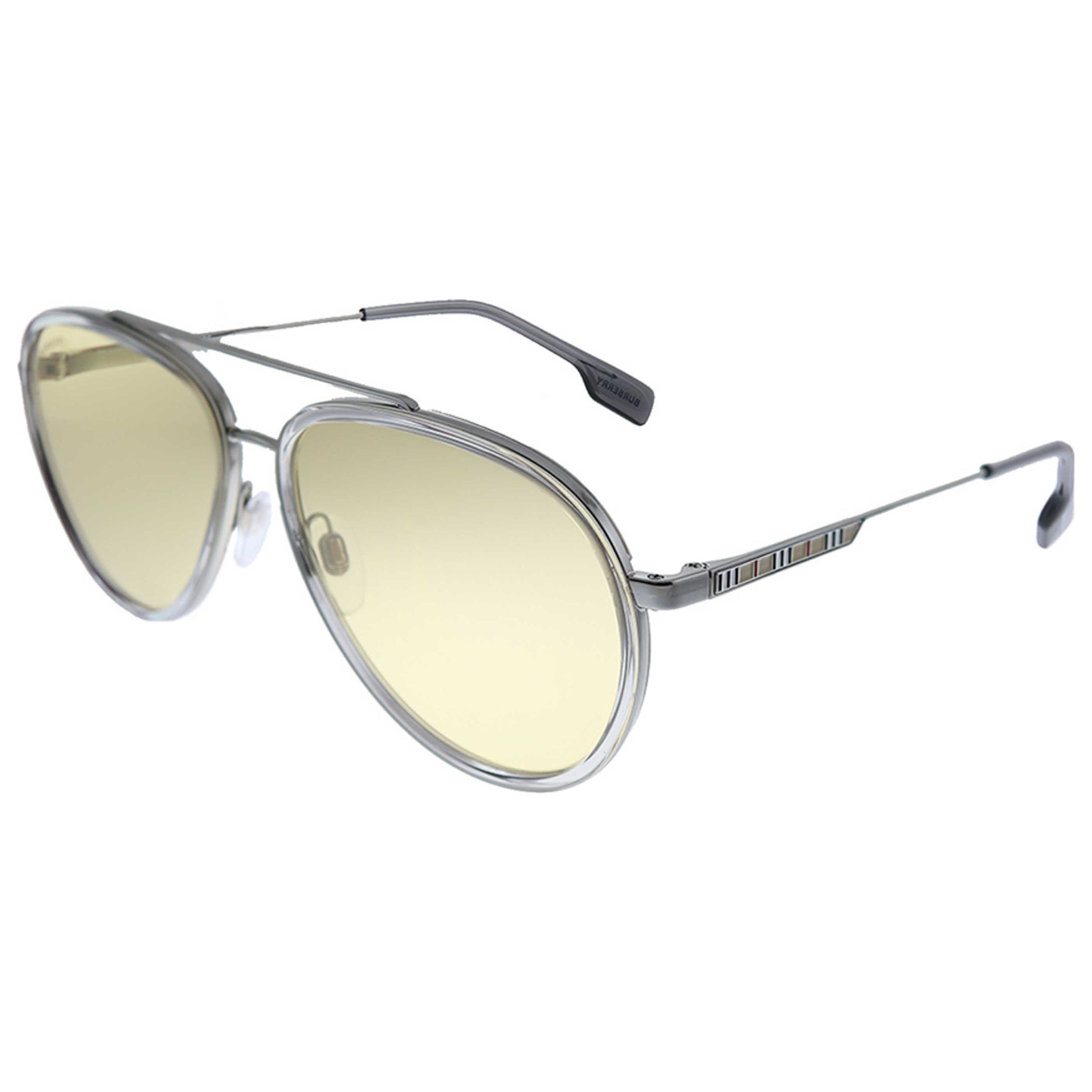 Front view of Burberry Fashion Unisex Sunglasses BE-3125-1003-8