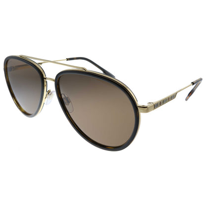Front view of Burberry Fashion Unisex Sunglasses BE-3125-101773