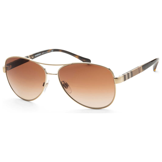 Front view of Burberry Fashion Women's Sunglasses BE3080-114513-59