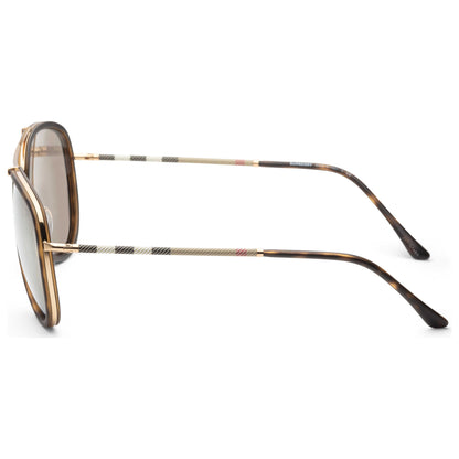 Left view of Burberry Fashion Men's Sunglasses BE3090Q-10525A58