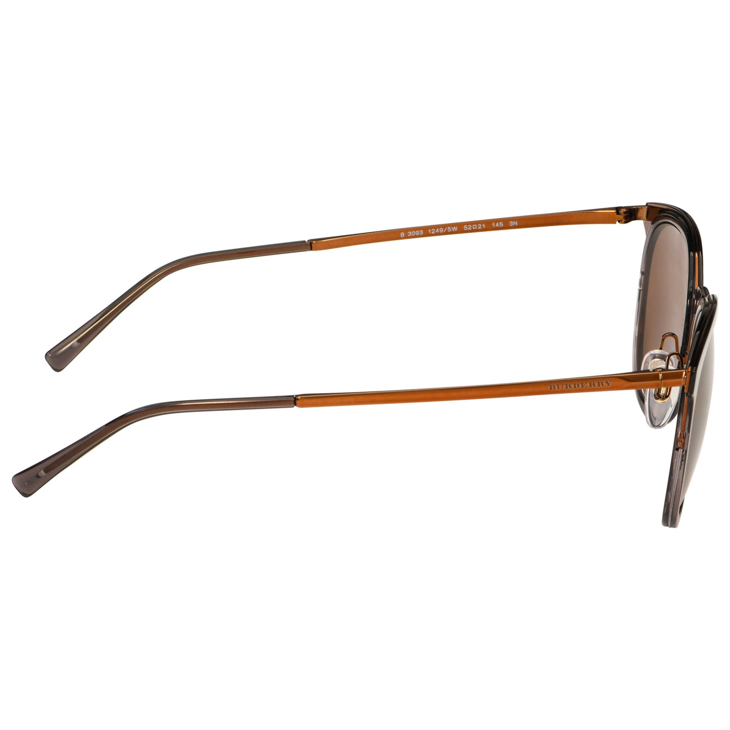 Burberry Fashion Unisex Sunglasses BE3093-12495W-52 - Image #3