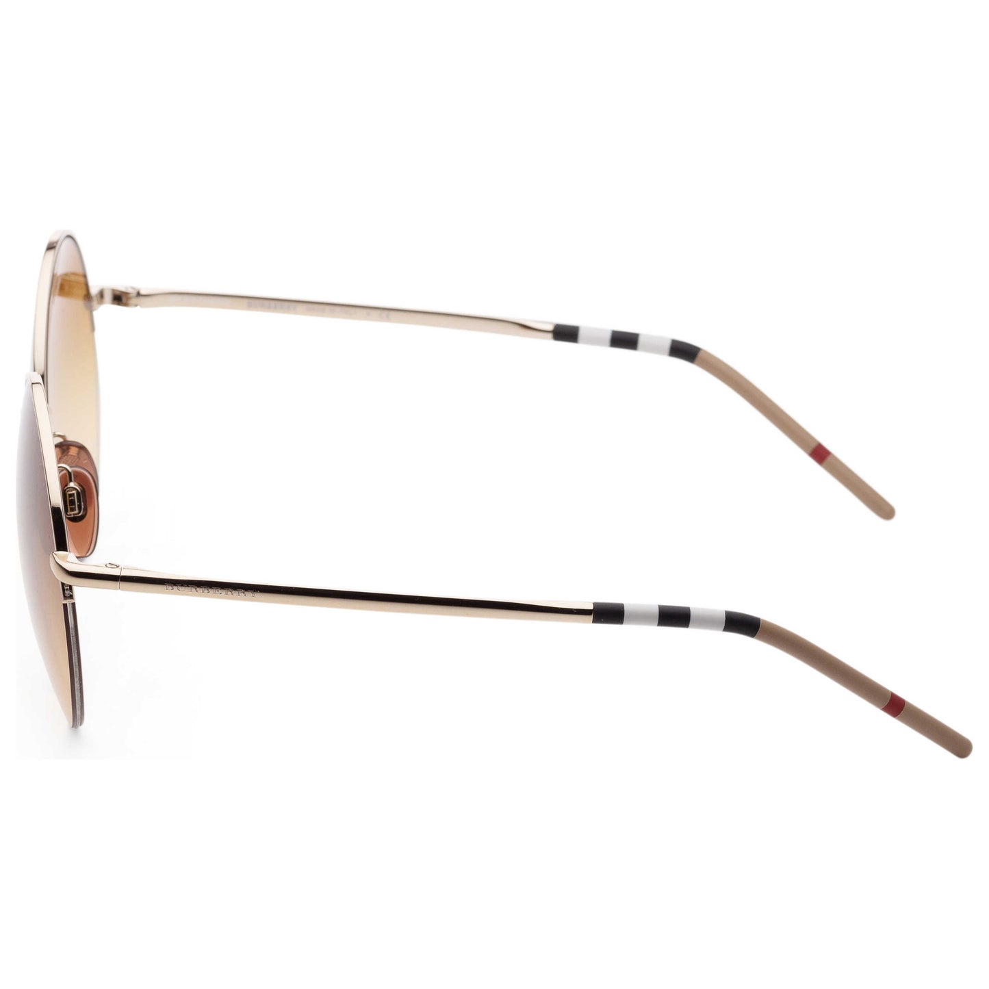 Left view of Burberry Fashion Women's Sunglasses BE3101-11452L54