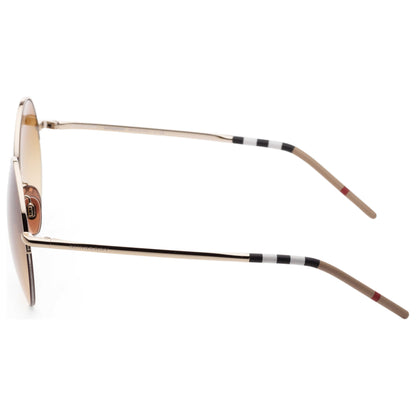 Left view of Burberry Fashion Women's Sunglasses BE3101-11452L54