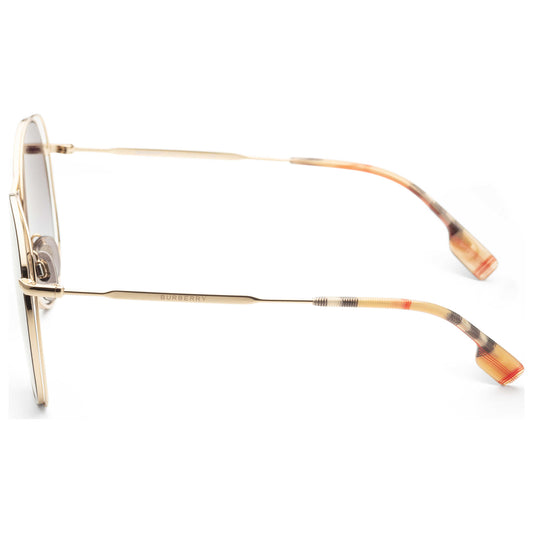 Left view of Burberry Fashion Women's Sunglasses BE3105-10178G60