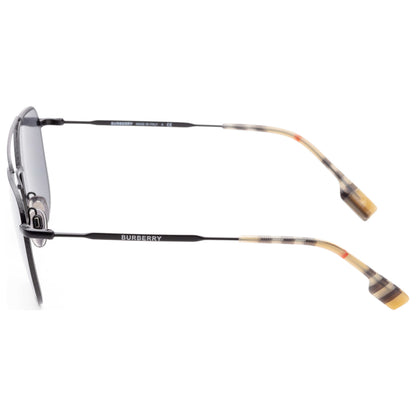 Left view of Burberry Fashion Men's Sunglasses BE3107-10076G56