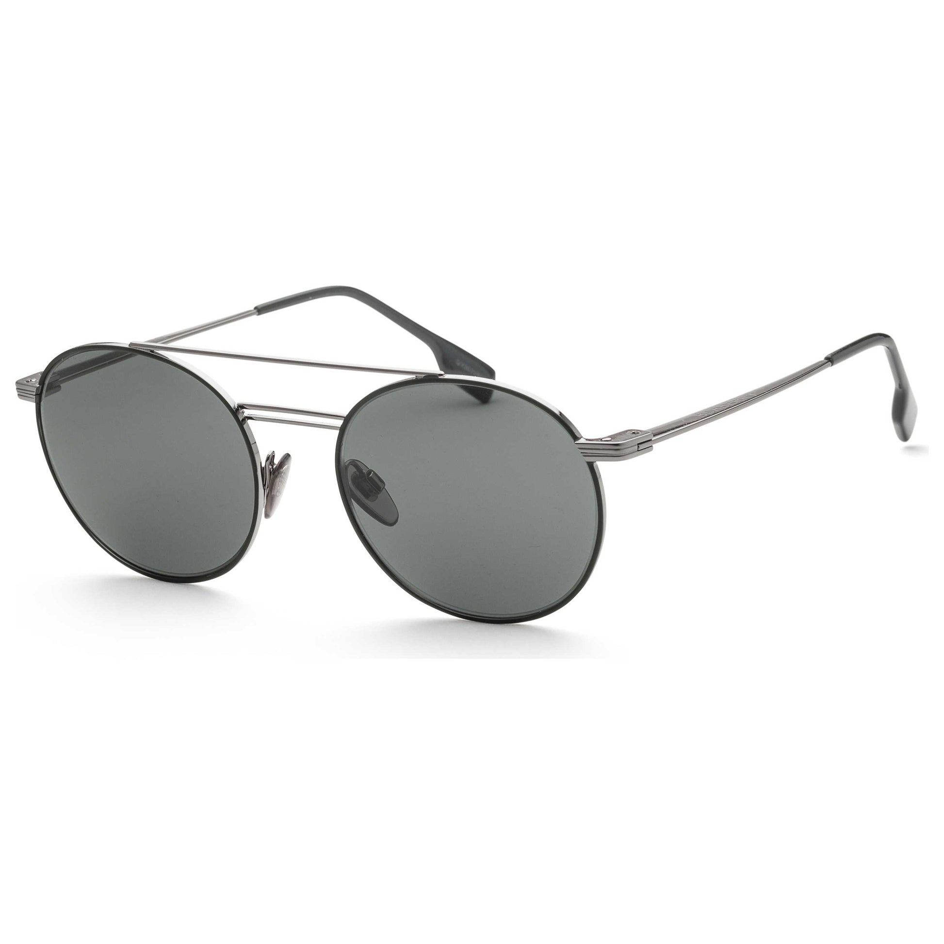 Front view of Burberry Fashion Men's Sunglasses BE3109-100371-53