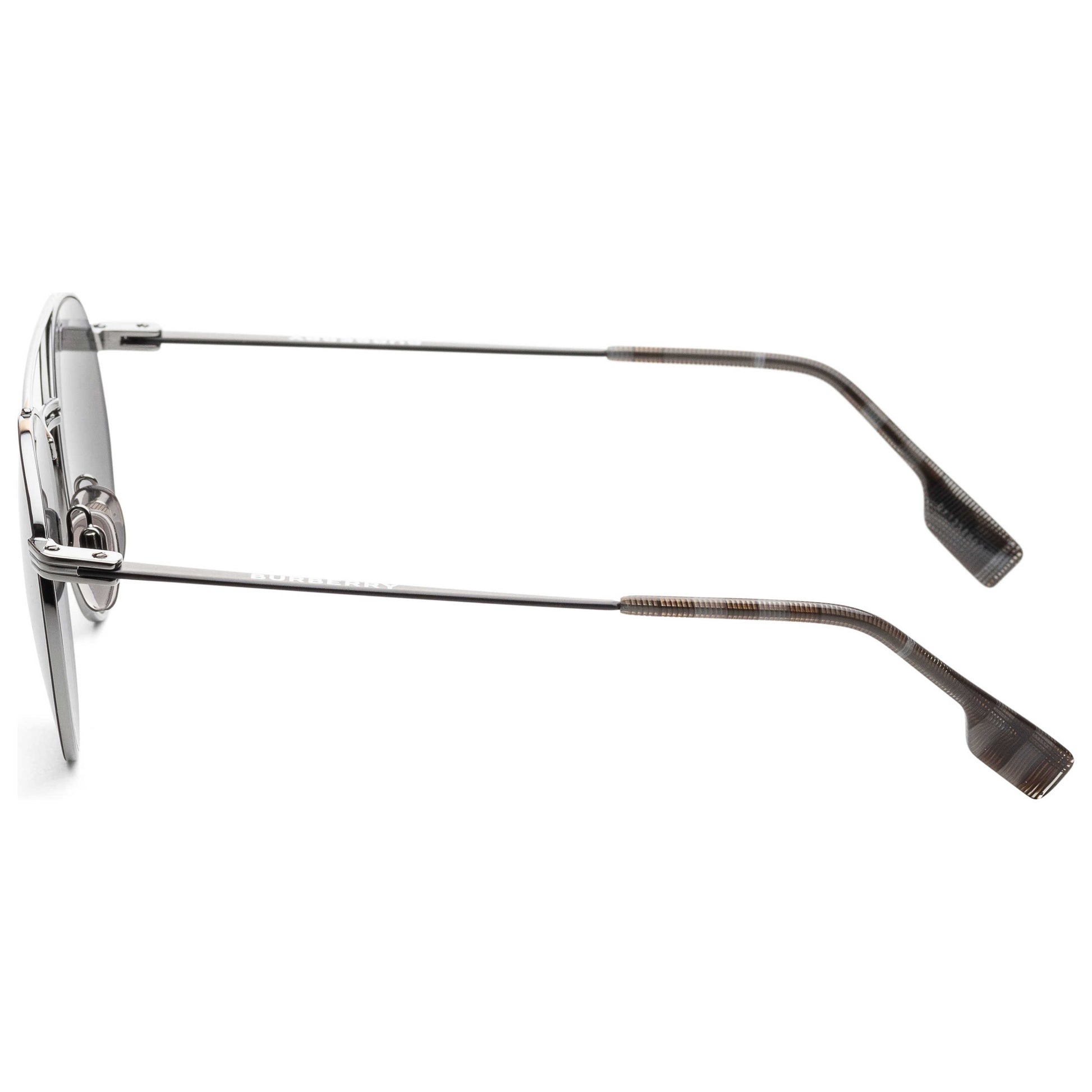 Left view of Burberry Fashion Men's Sunglasses BE3109-12956G