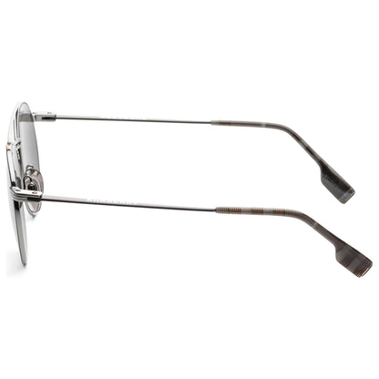 Left view of Burberry Fashion Men's Sunglasses BE3109-12956G