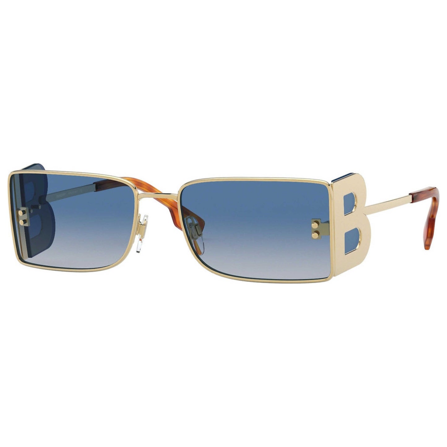 Front view of Burberry Fashion Women's Sunglasses BE3110-10174L57