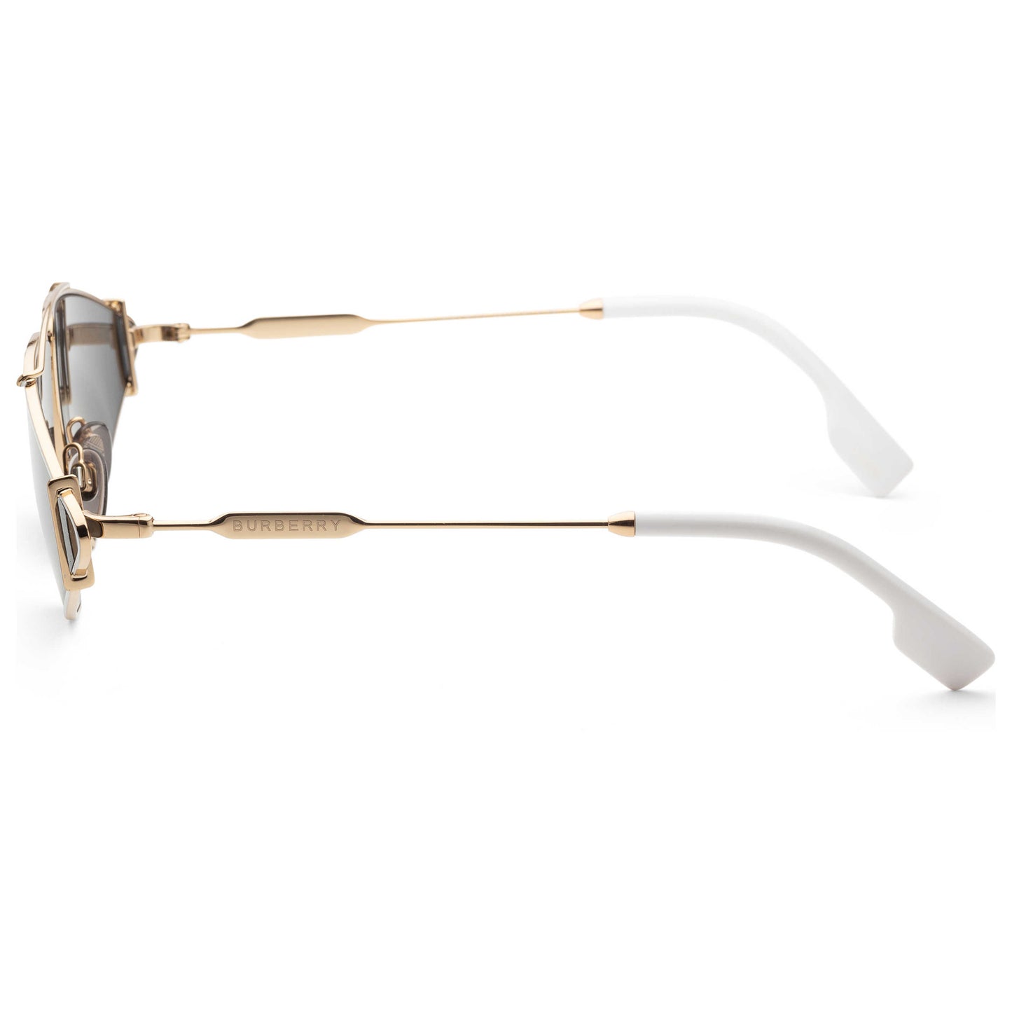 Left view of Burberry Fashion Women's Sunglasses BE3111-101787-68