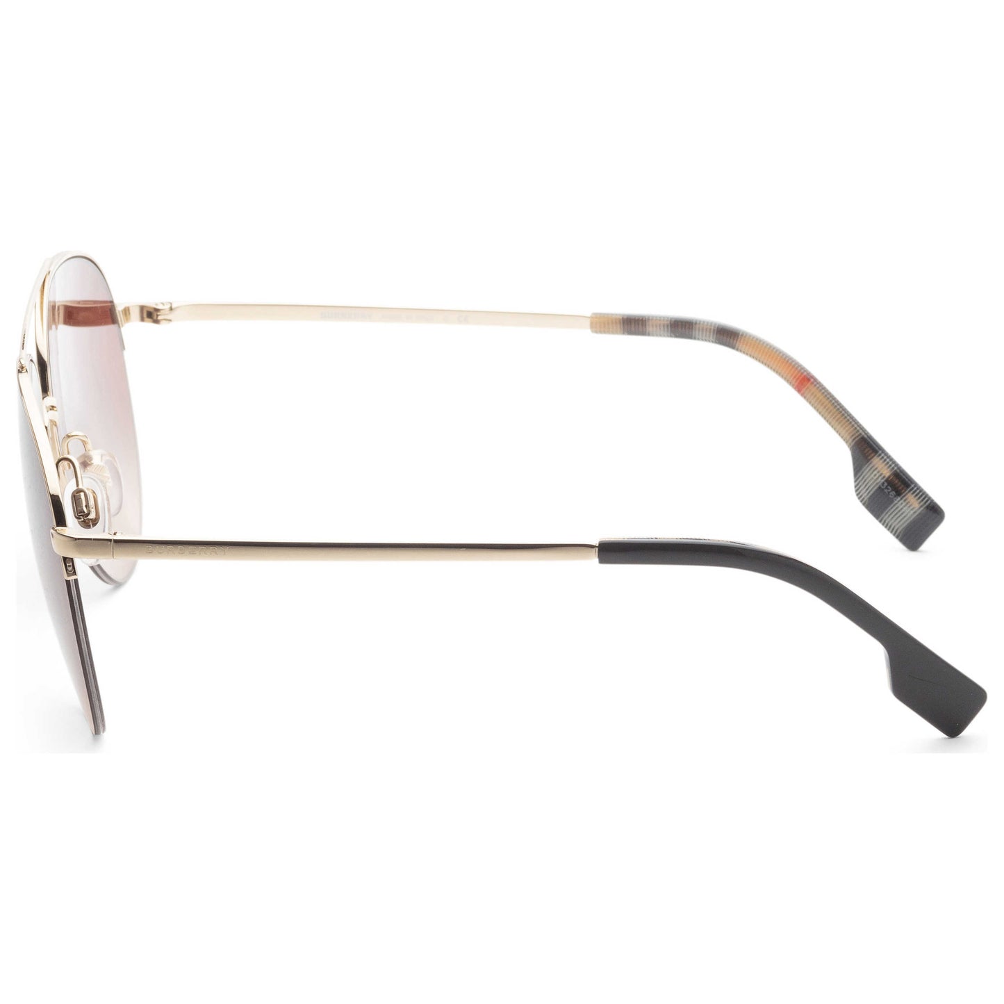 Left view of Burberry Ferry Women's Sunglasses BE3113-132513