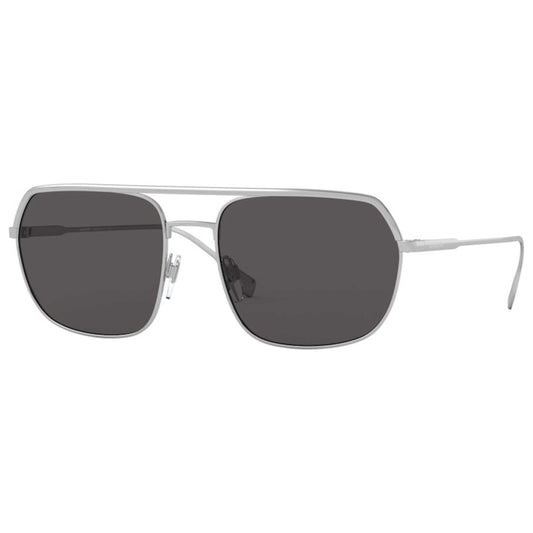 Front view of Burberry Fashion Men's Sunglasses BE3117-100587-58