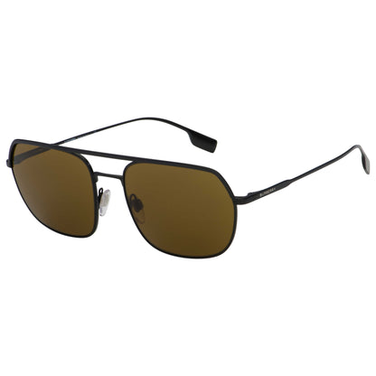 Front view of Burberry Fashion Men's Sunglasses BE3117-100773-58