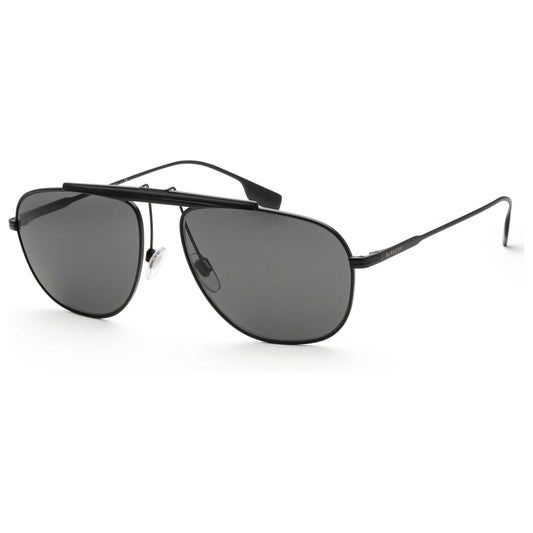 Front view of Burberry Fashion Men's Sunglasses BE3121-100787-59