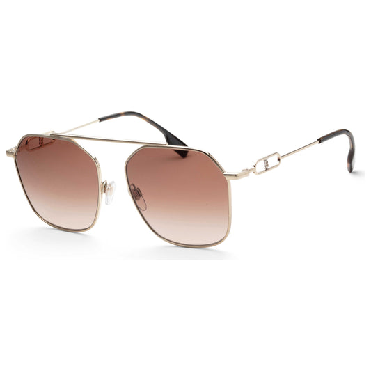 Front view of Burberry Fashion Unisex Sunglasses BE3124-110913-57