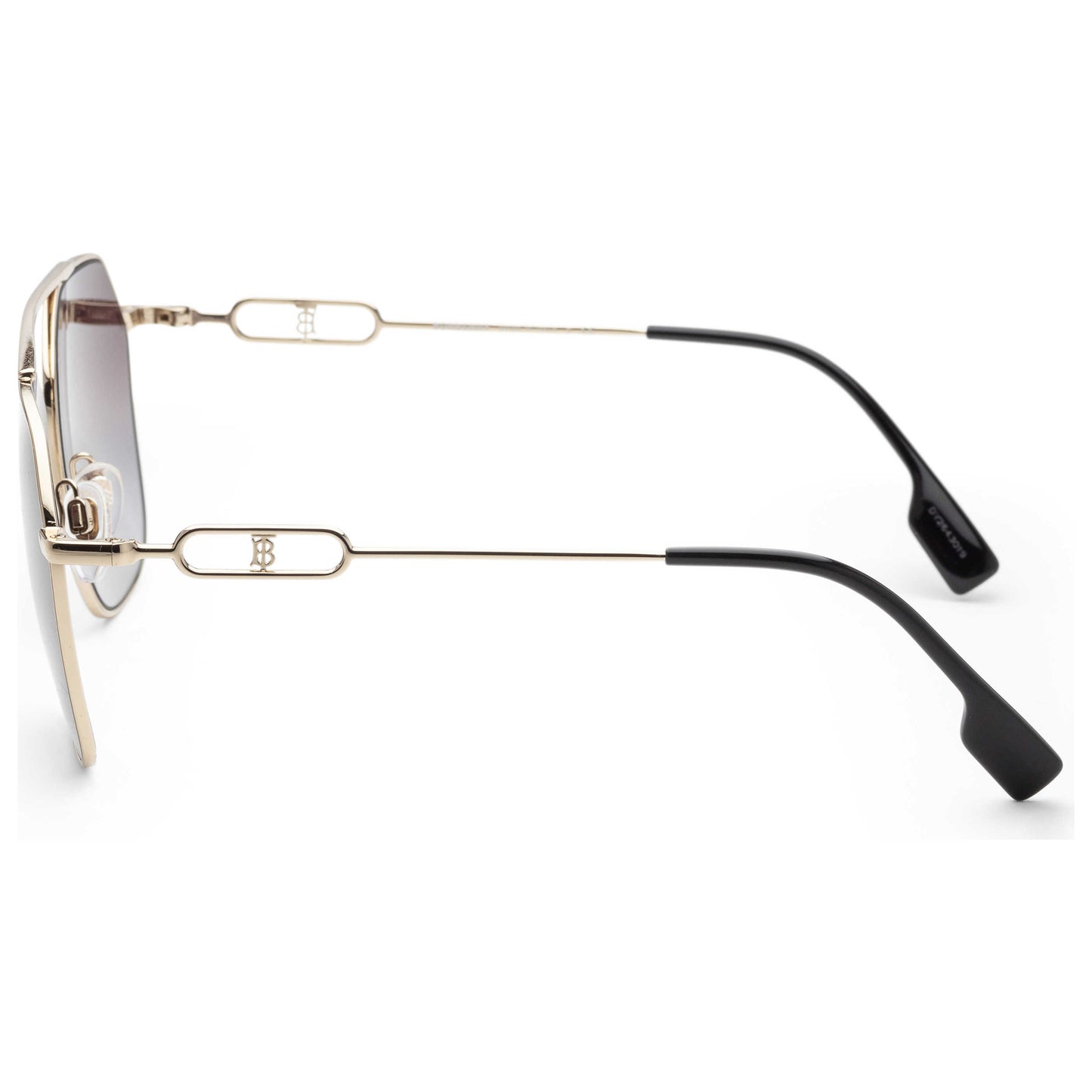 Left view of Burberry Fashion Women's Sunglasses BE3124-11098G-57