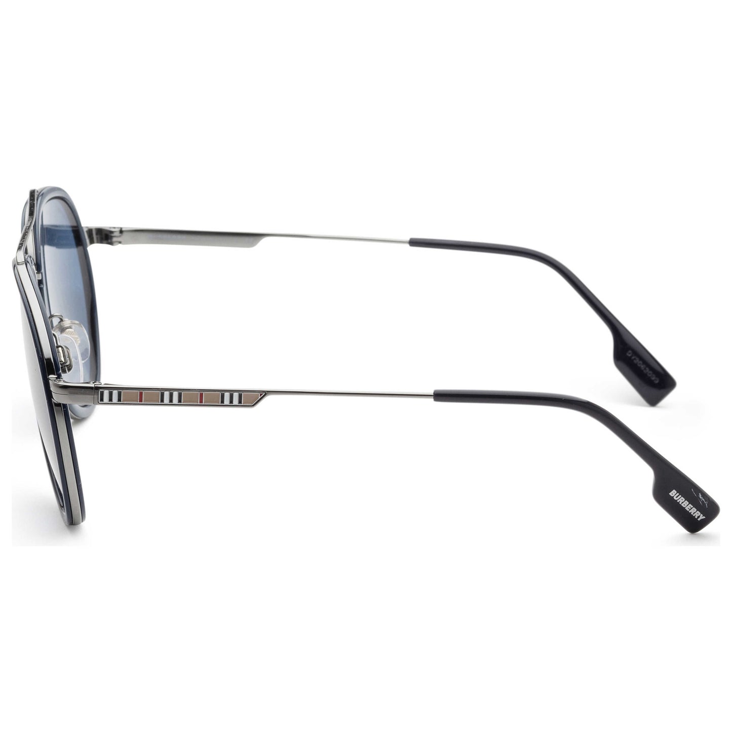 Left view of Burberry Fashion Men's Sunglasses BE3125-100380-59