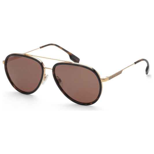 Front view of Burberry Men's Sunglasses BE3125-101773-59