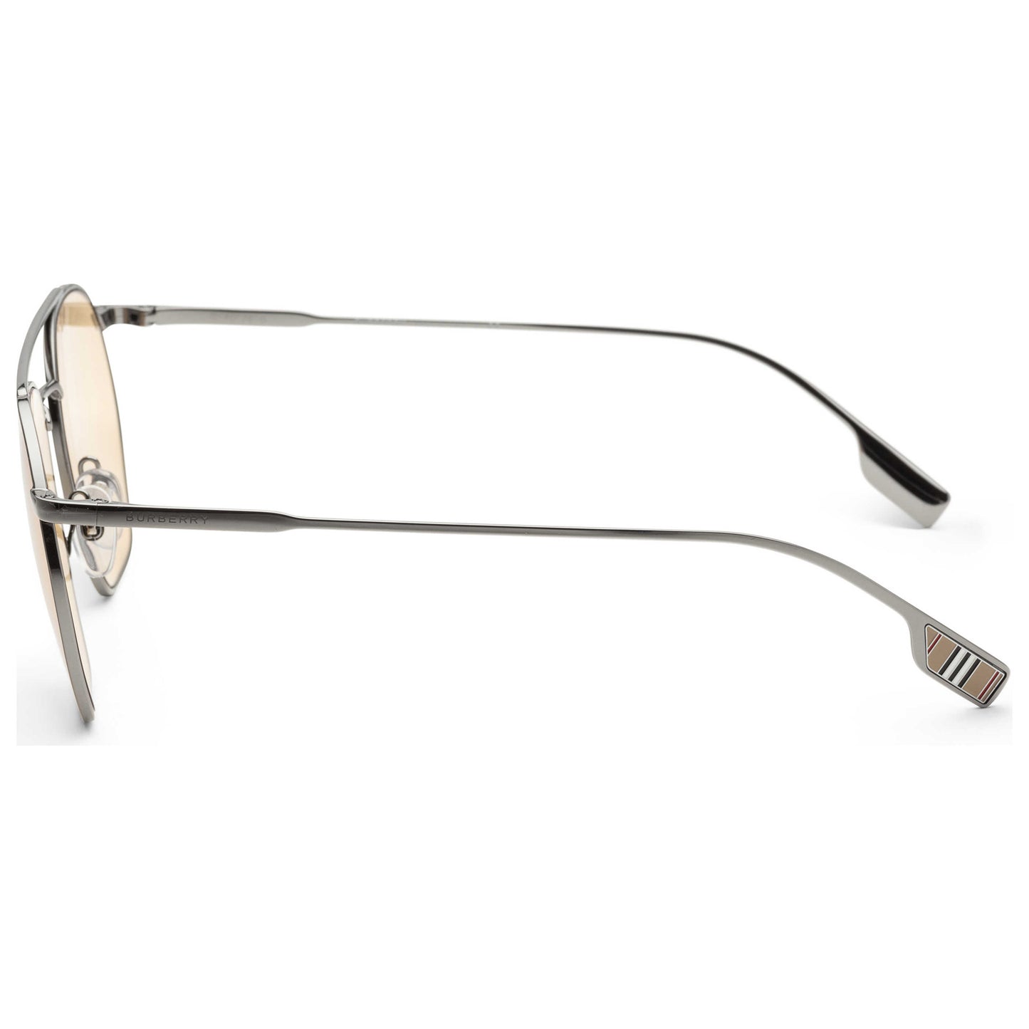 Left view of Burberry Fashion Men's Sunglasses BE3126-1003-8-53