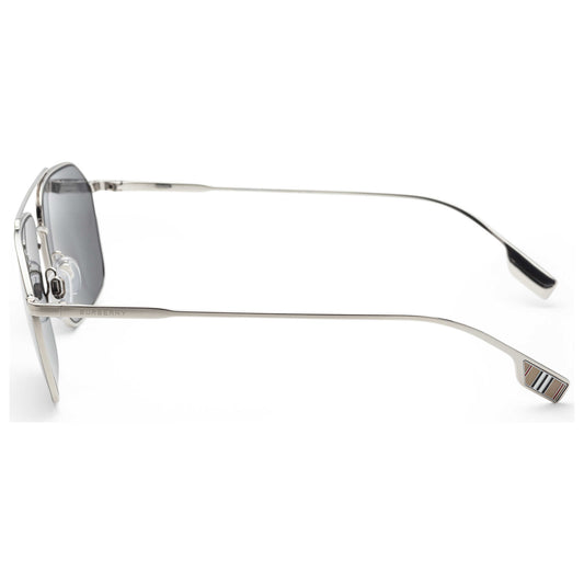 Left view of Burberry Webb Men's Sunglasses BE3130-100587-59