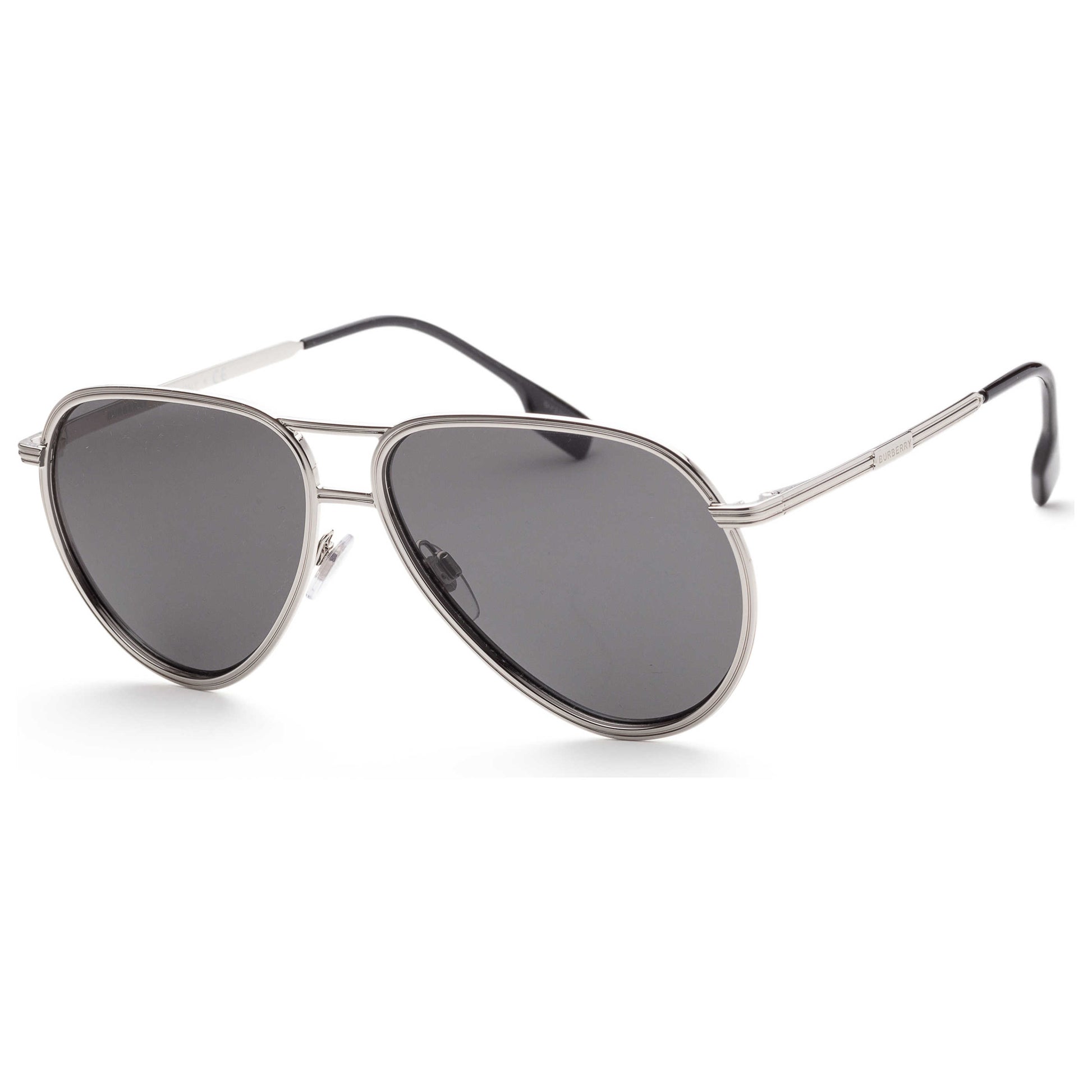Front view of Burberry Scott Men's Sunglasses BE3135-100587