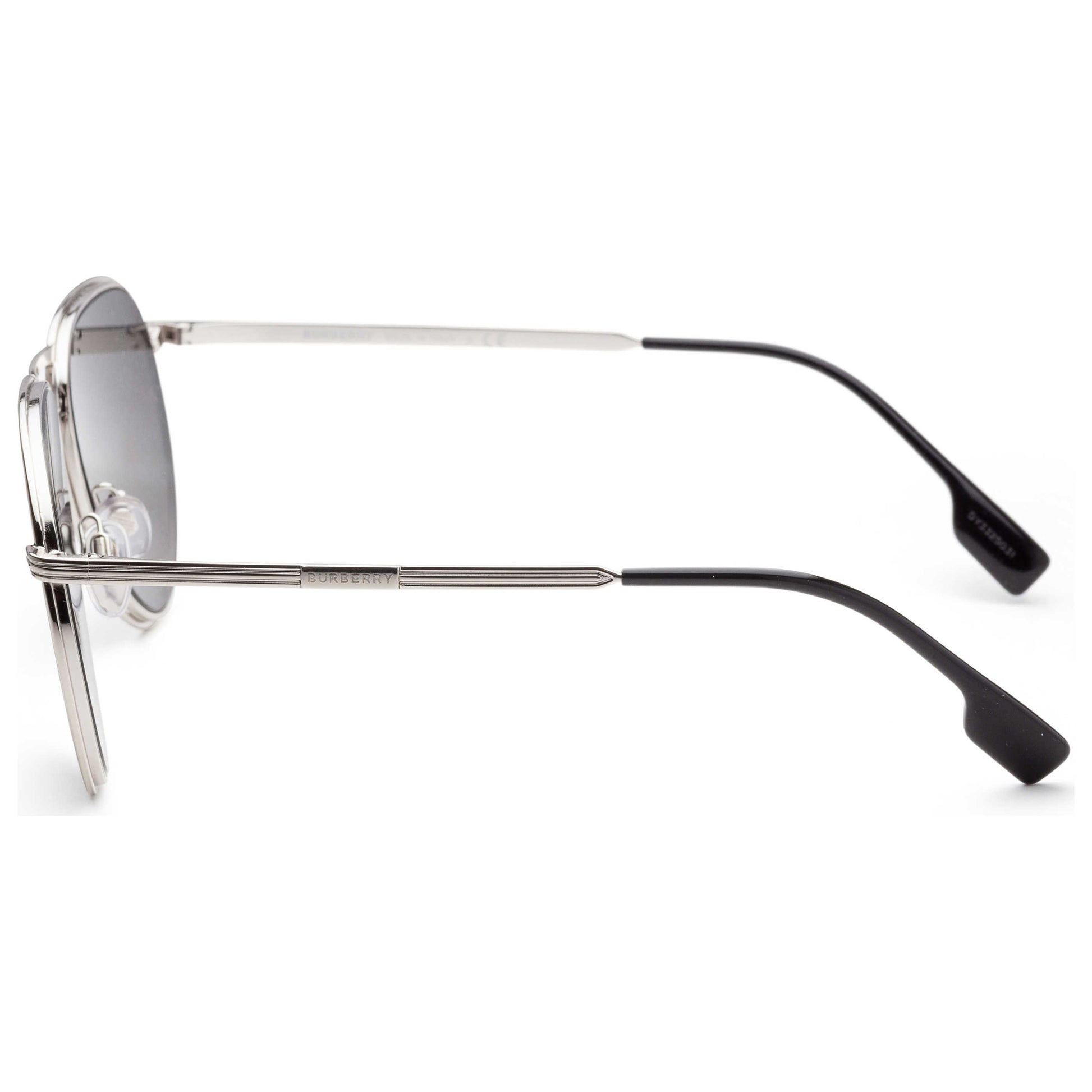 Left view of Burberry Scott Men's Sunglasses BE3135-100587