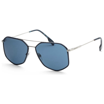 Front view of Burberry Ozwald Men's Sunglasses BE3139-100580-58
