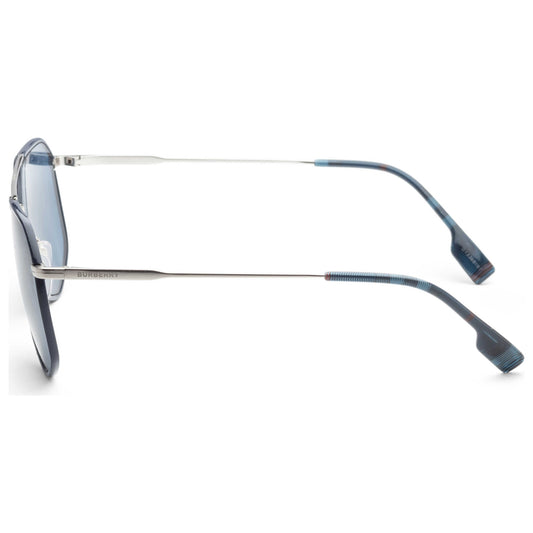 Left view of Burberry Ozwald Men's Sunglasses BE3139-100580-58