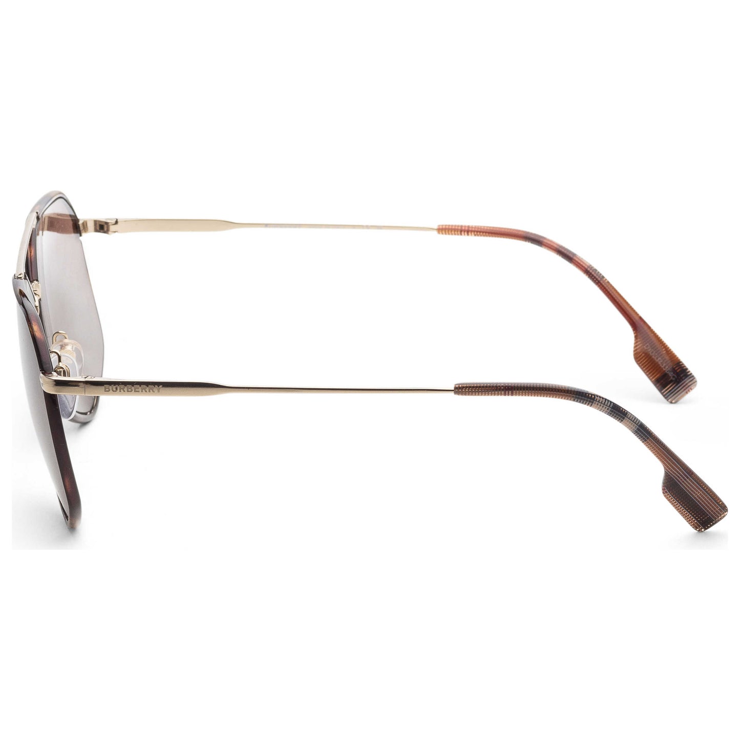 Left view of Burberry Ozwald Men's Sunglasses BE3139-110973-58