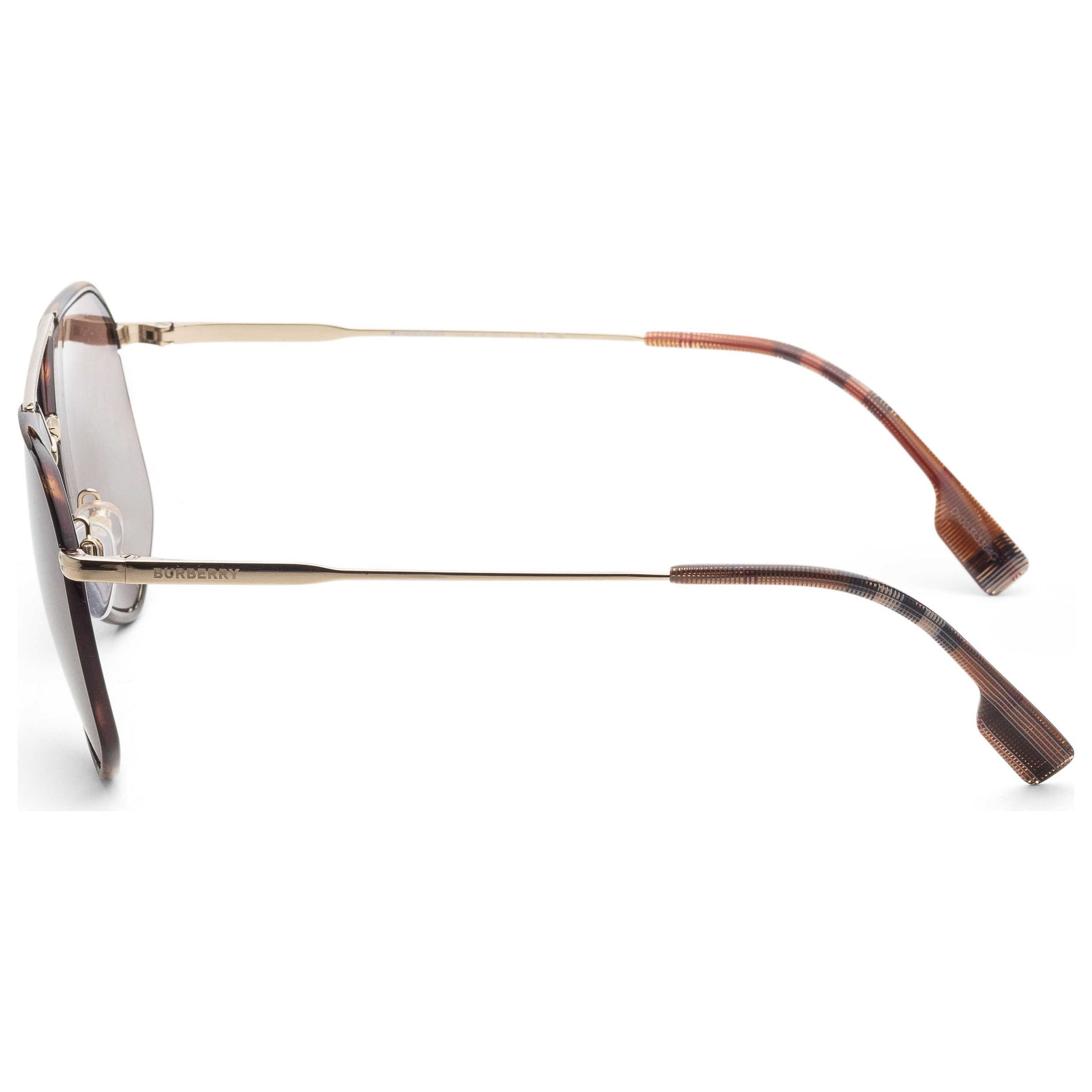 Left view of Burberry Ozwald Men's Sunglasses BE3139-110973-58