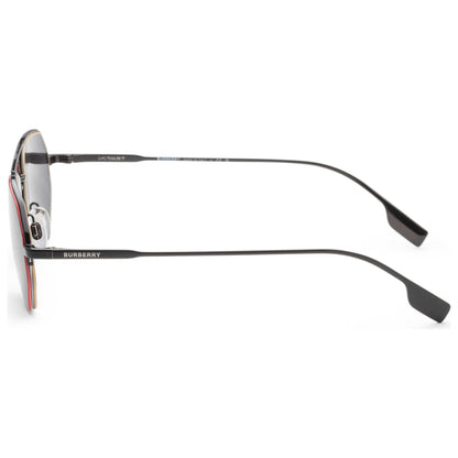 Left view of Burberry Henry Men's Sunglasses BE3140-100187