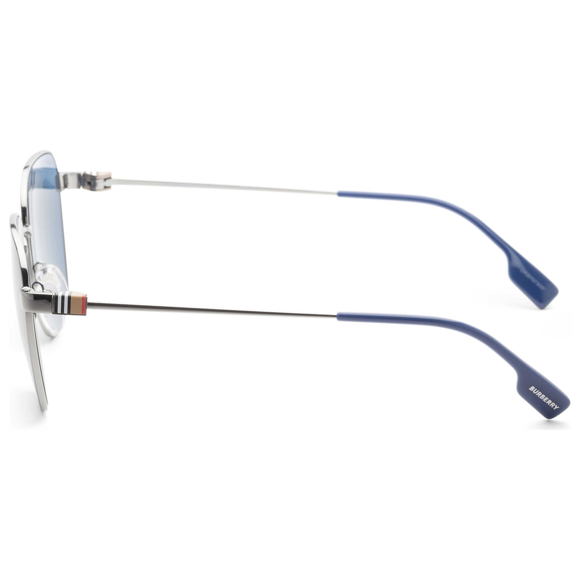 Left view of Burberry Drew Men's Sunglasses BE3142-100380-55