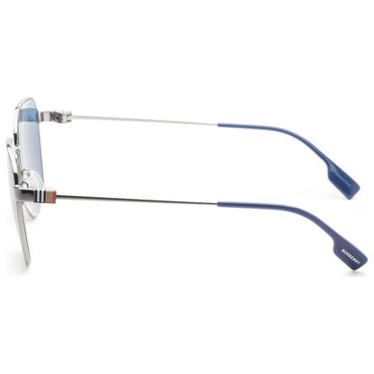 Left view of Burberry Drew Men's Sunglasses BE3142-100380-55
