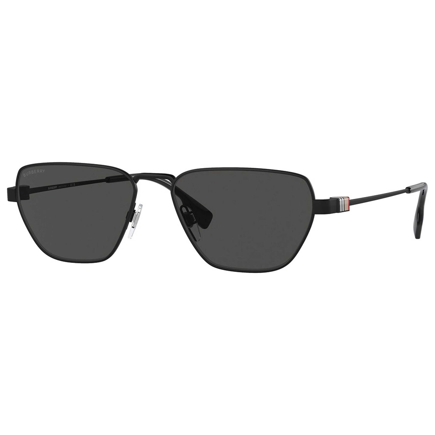 Front view of Burberry Fashion Men's Sunglasses BE3146-100787-56
