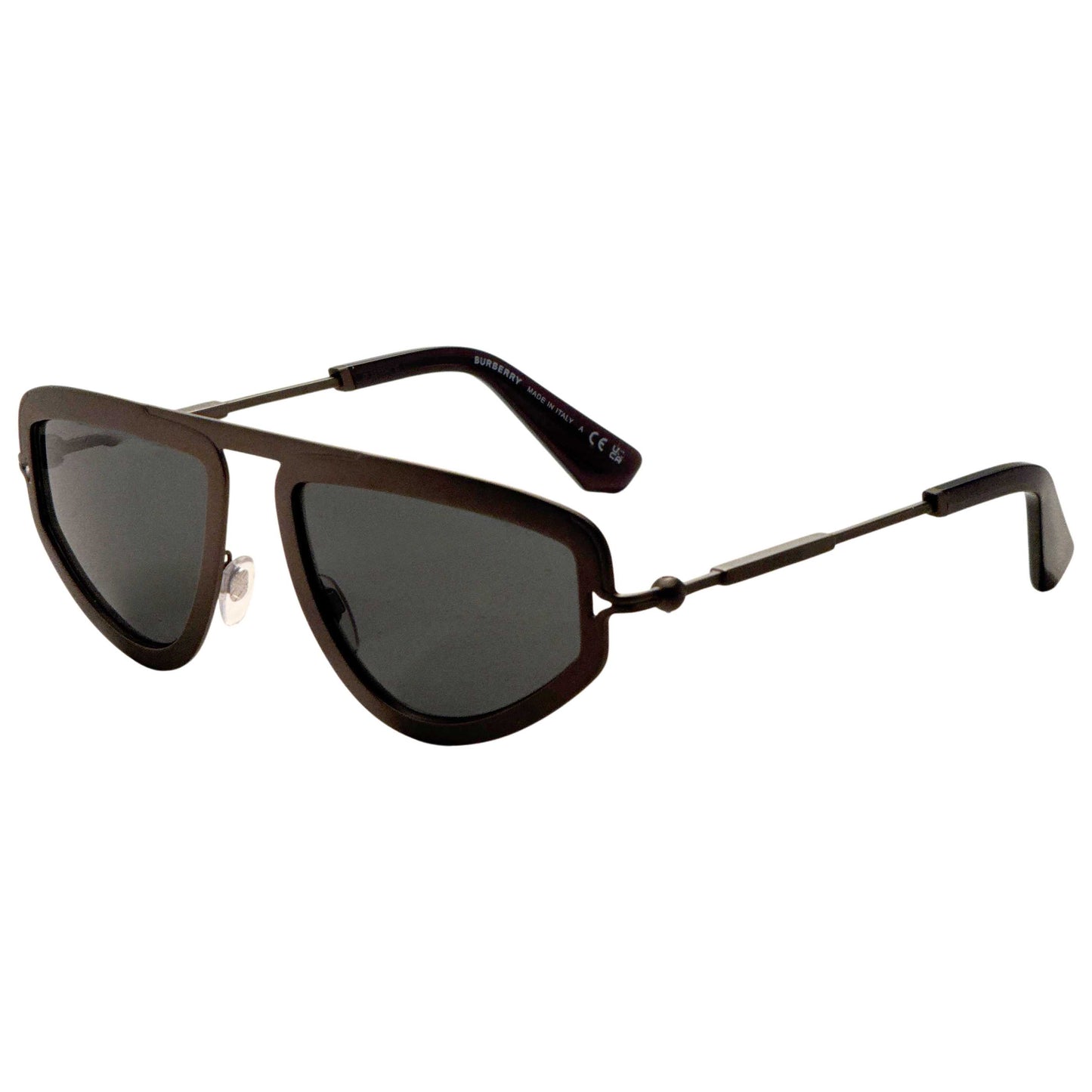 Front view of Burberry Men's Sunglasses BE3150-131687-56