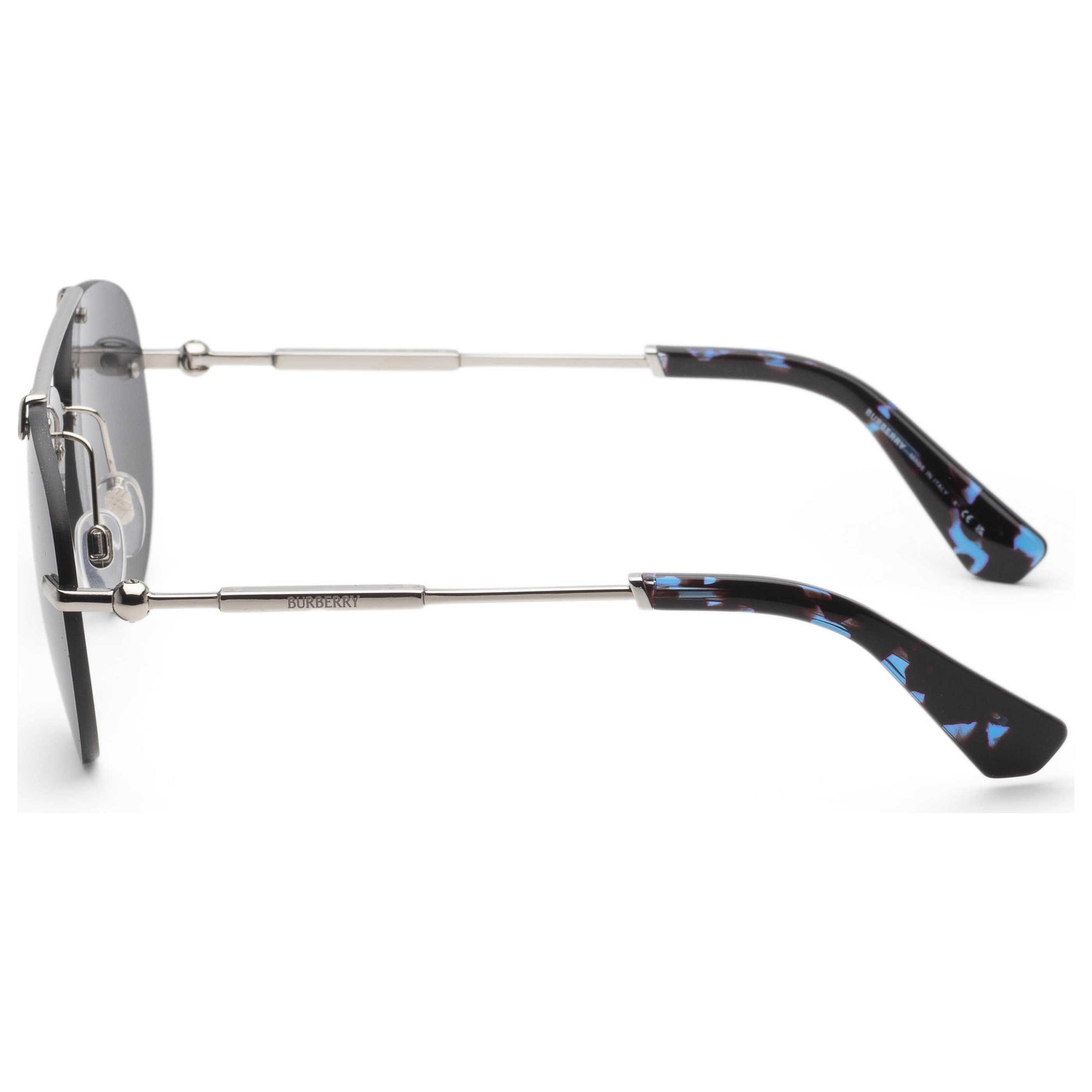 Left view of Burberry Women's Sunglasses BE3151-100587-60