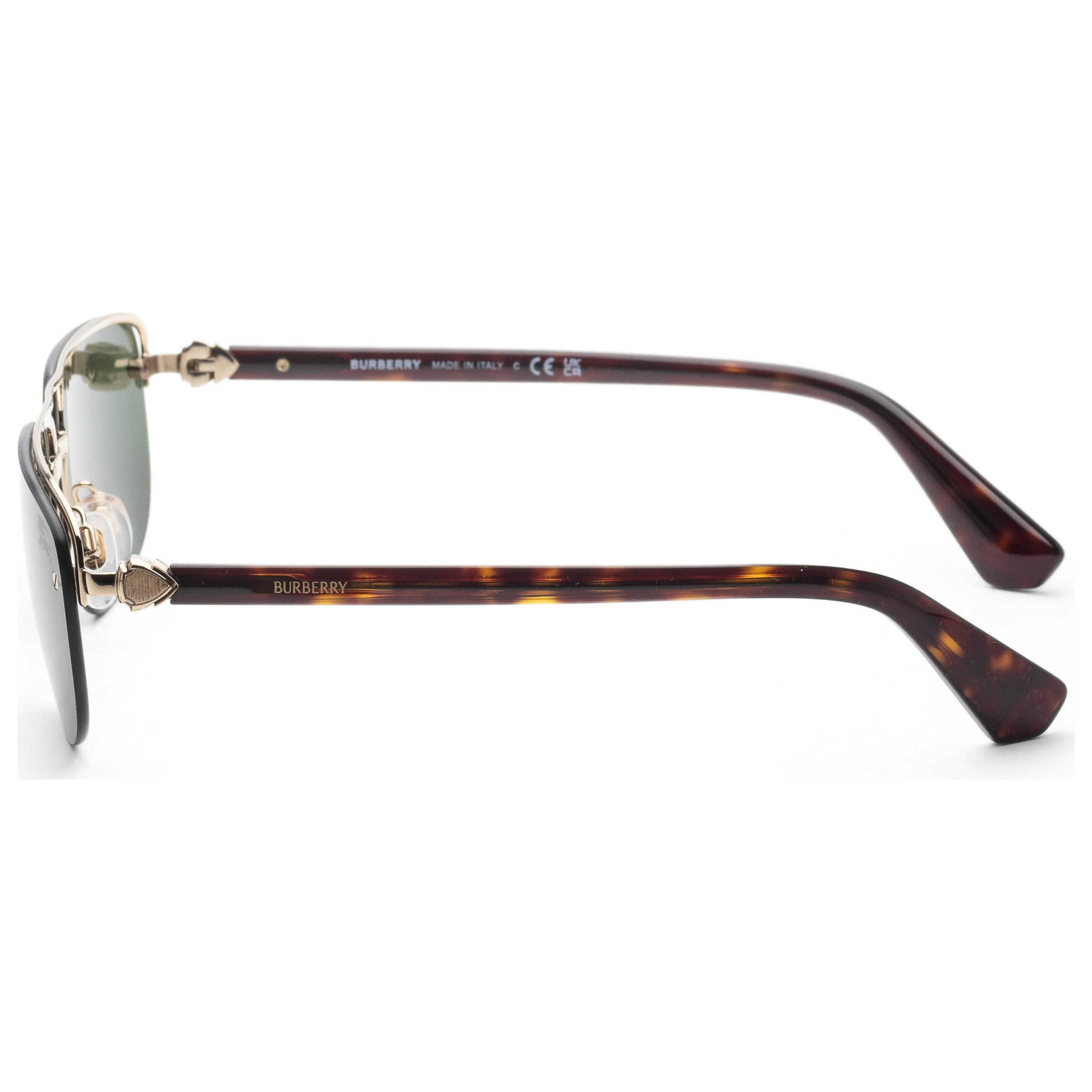 Left view of Burberry Men's Sunglasses BE3164-110971-62