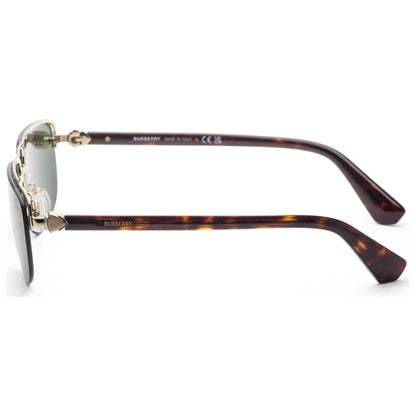 Left view of Burberry Men's Sunglasses BE3164-110971-62