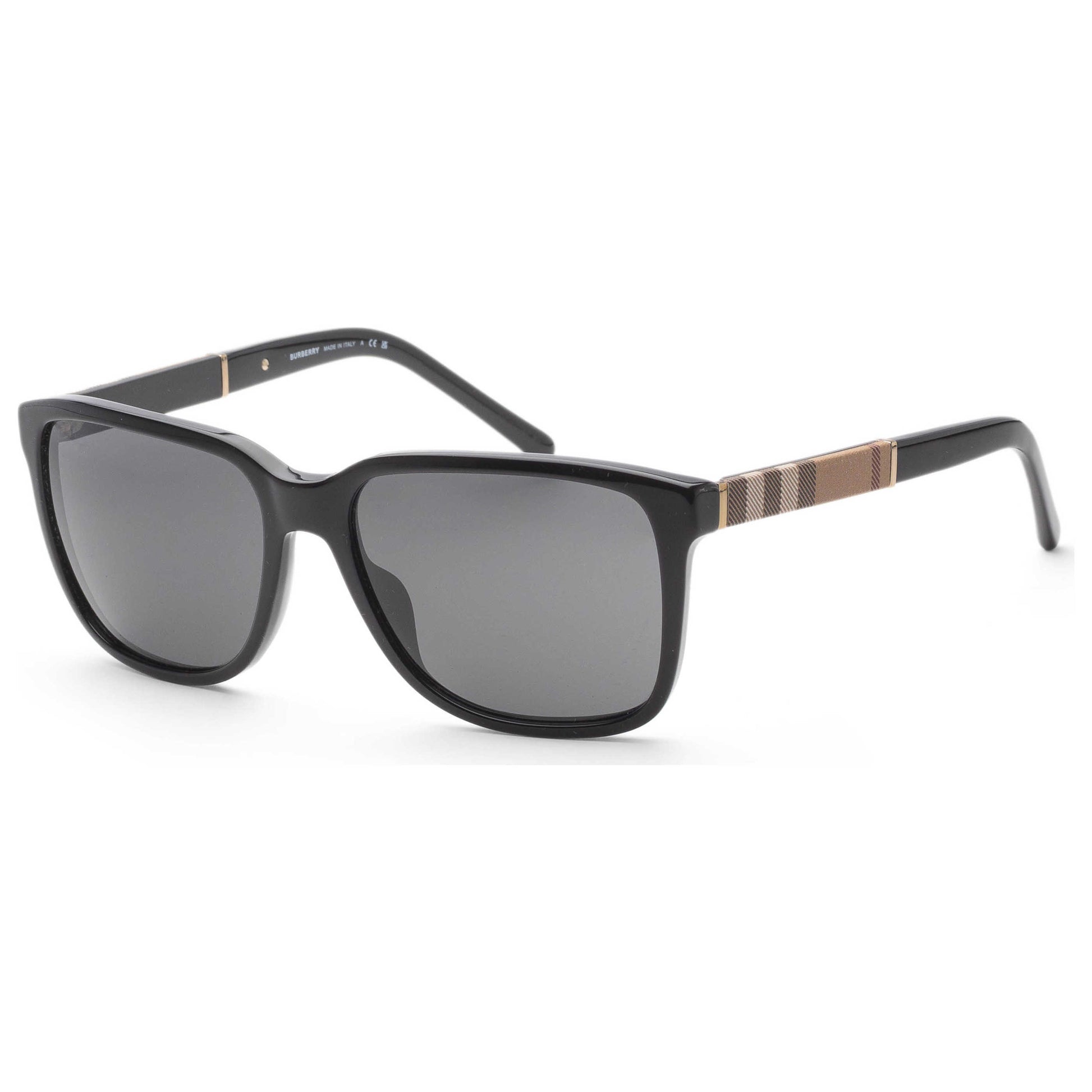 Front view of Burberry Men's Sunglasses BE4181-300187-58