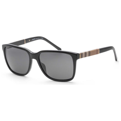 Front view of Burberry Men's Sunglasses BE4181-300187-58