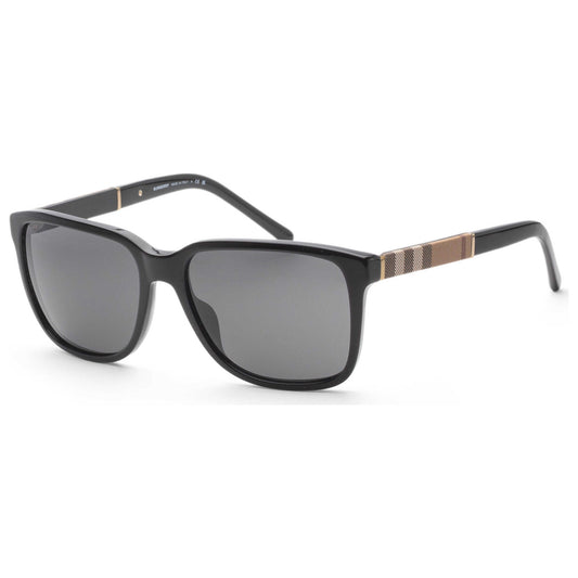 Front view of Burberry Men's Sunglasses BE4181-300187-58