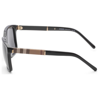 Left view of Burberry Men's Sunglasses BE4181-300187-58