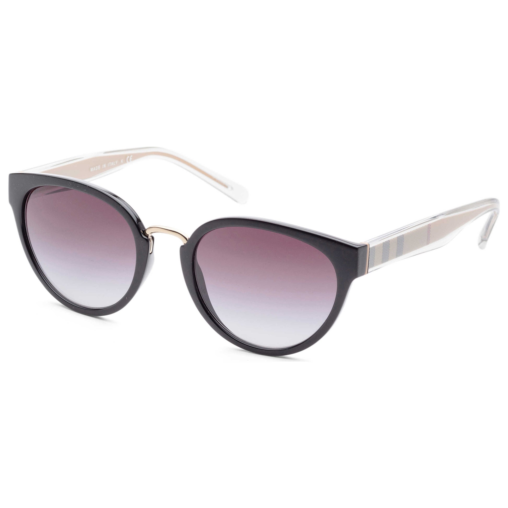 Front view of Burberry Fashion Women's Sunglasses BE4249-30018G53